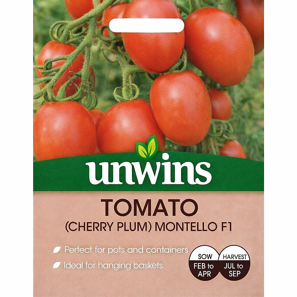 Unwins Tomato (Cherry Plum) Montello F1