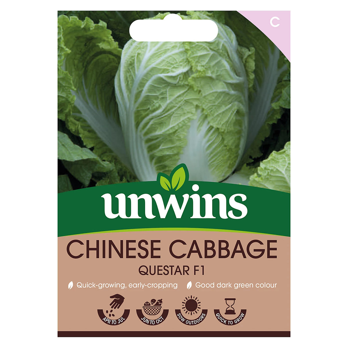 Unwins Chinese Cabbage Questar F1