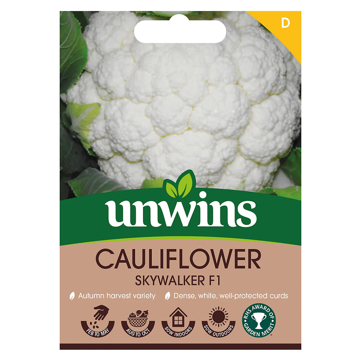Unwins Cauliflower Skywalker F1