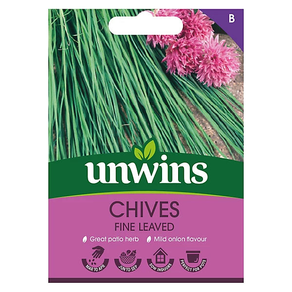 Unwins Herb Chives Fine Leaved