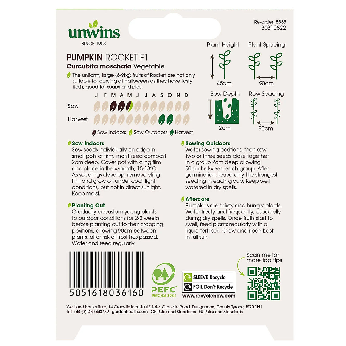 Unwins Pumpkin Rocket F1