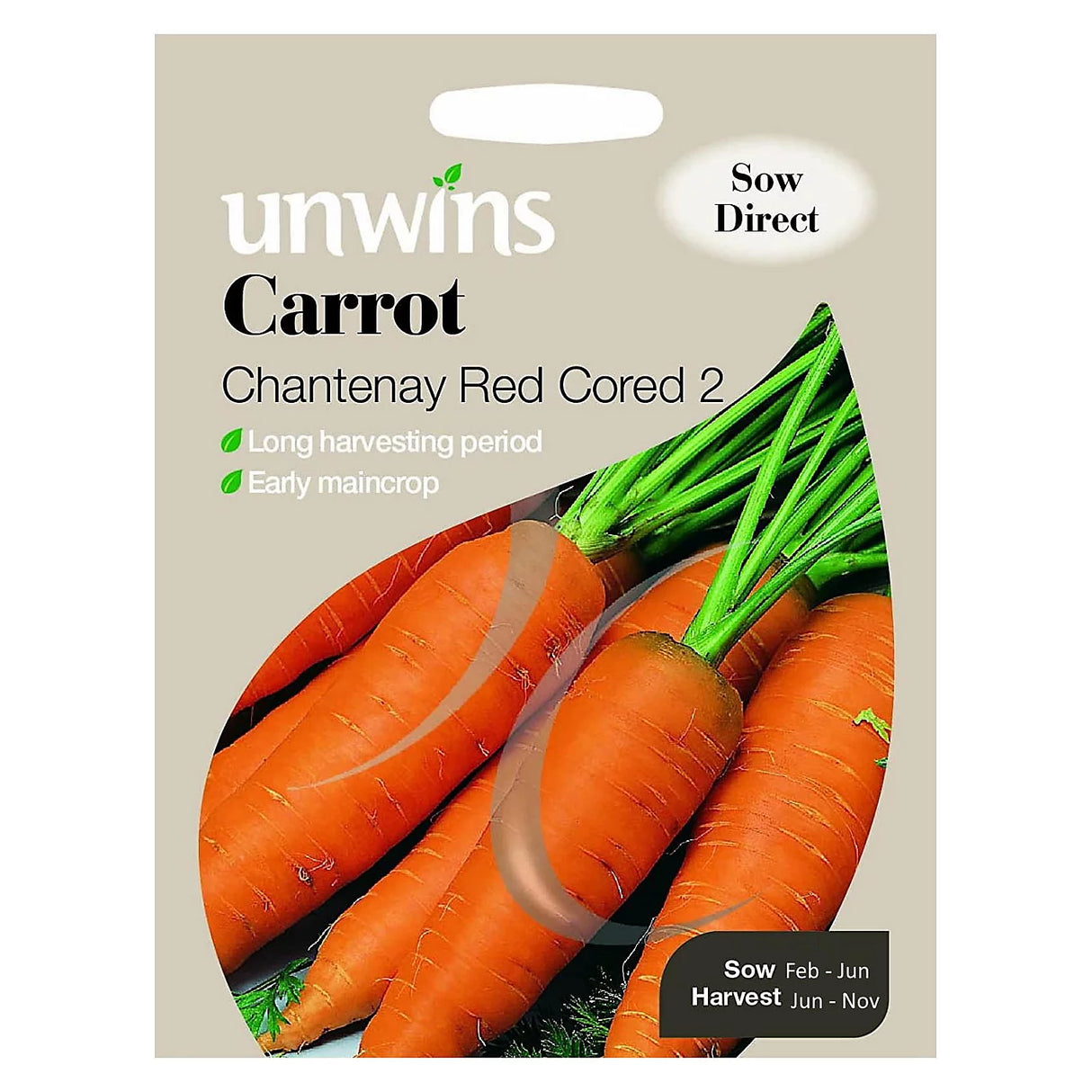 Unwins Carrot Chantenay Red Cored 2