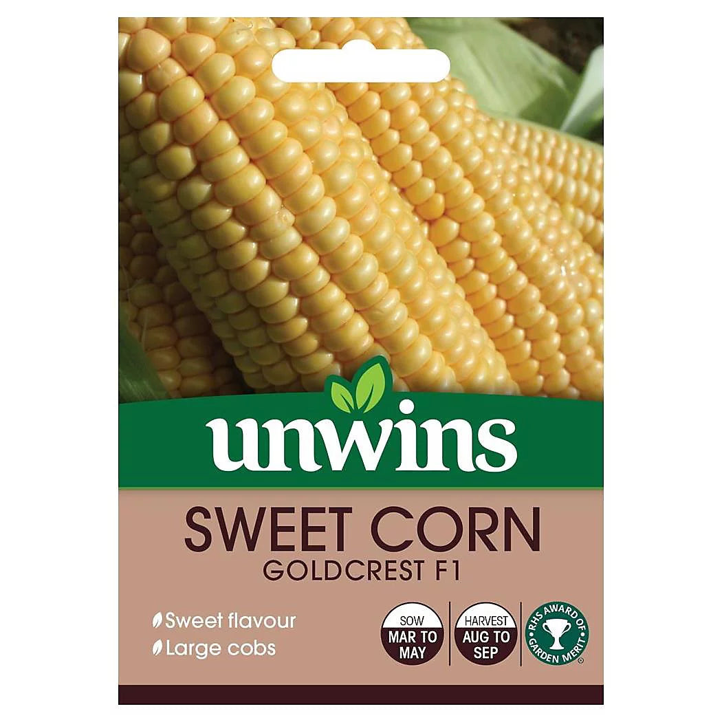 Unwins Sweetcorn Goldcrest F1