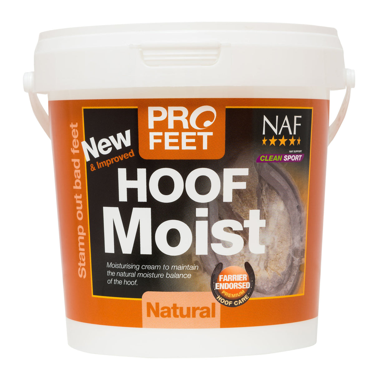 NAF Pro Feet Hoof Moist Cream Natural 900g