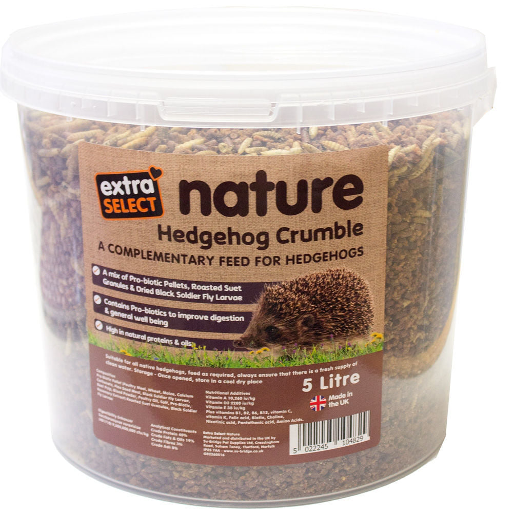 Extra Select Hedgehog Crumble Bucket 5L