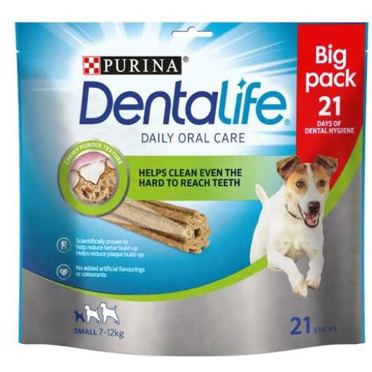 Dentalife Dental Chicken Dog Chews Small 21 Sticks