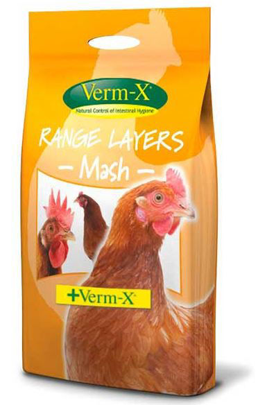 Range Layers Mash with Verm-X 5kg