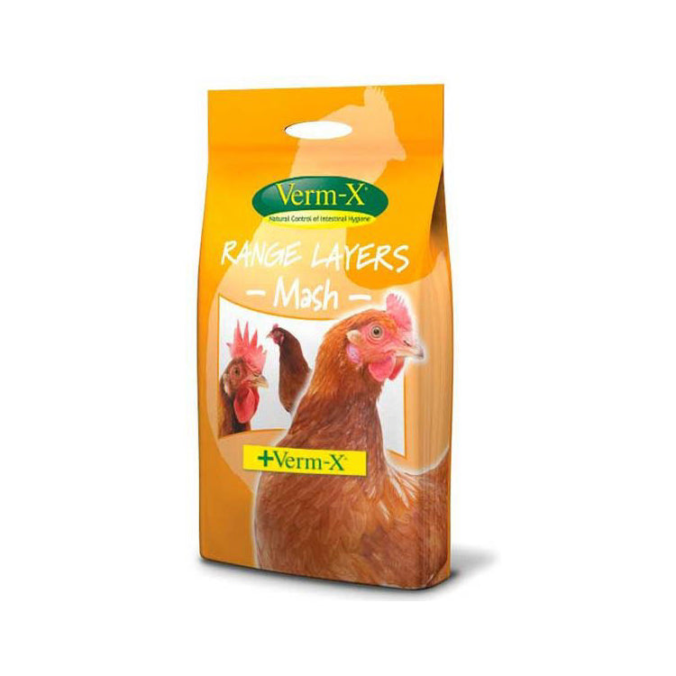 Range Layers Mash with Verm-X 5kg