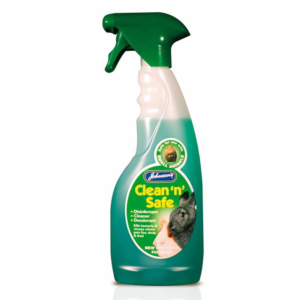 Johnsons Clean N Safe Disinfectant (S) Small Animals 500ml