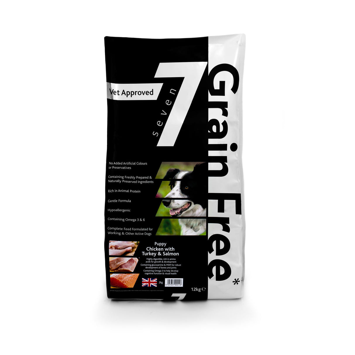 Seven Puppy - Chicken with Turkey & Salmon Grain Free 12kg