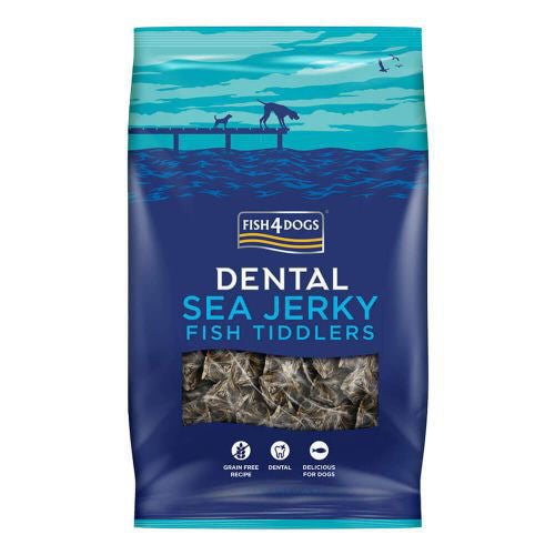 Fish 4 Dogs - Sea Jerky Dental Tiddlers 100g