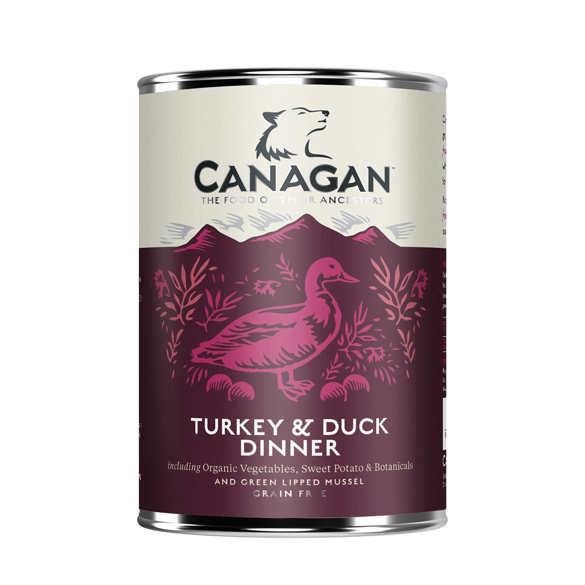 Canagan Dog - Turkey & Duck Dinner Cans 6x400g