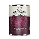 Canagan Dog - Turkey & Duck Dinner Cans 6x400g