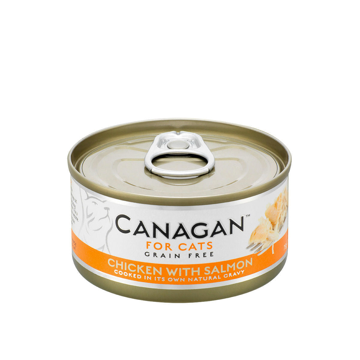 Canagan Cat - Chicken With Salmon Cans 12x75g