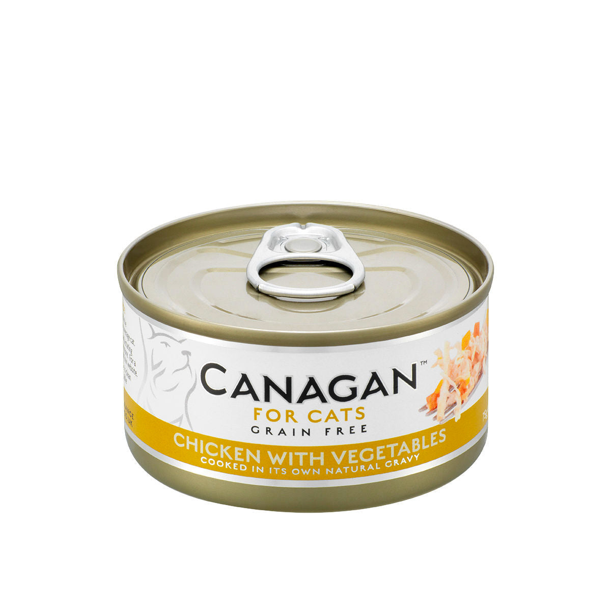 Canagan Cat - Chicken With Vegetables Cans 12x75g