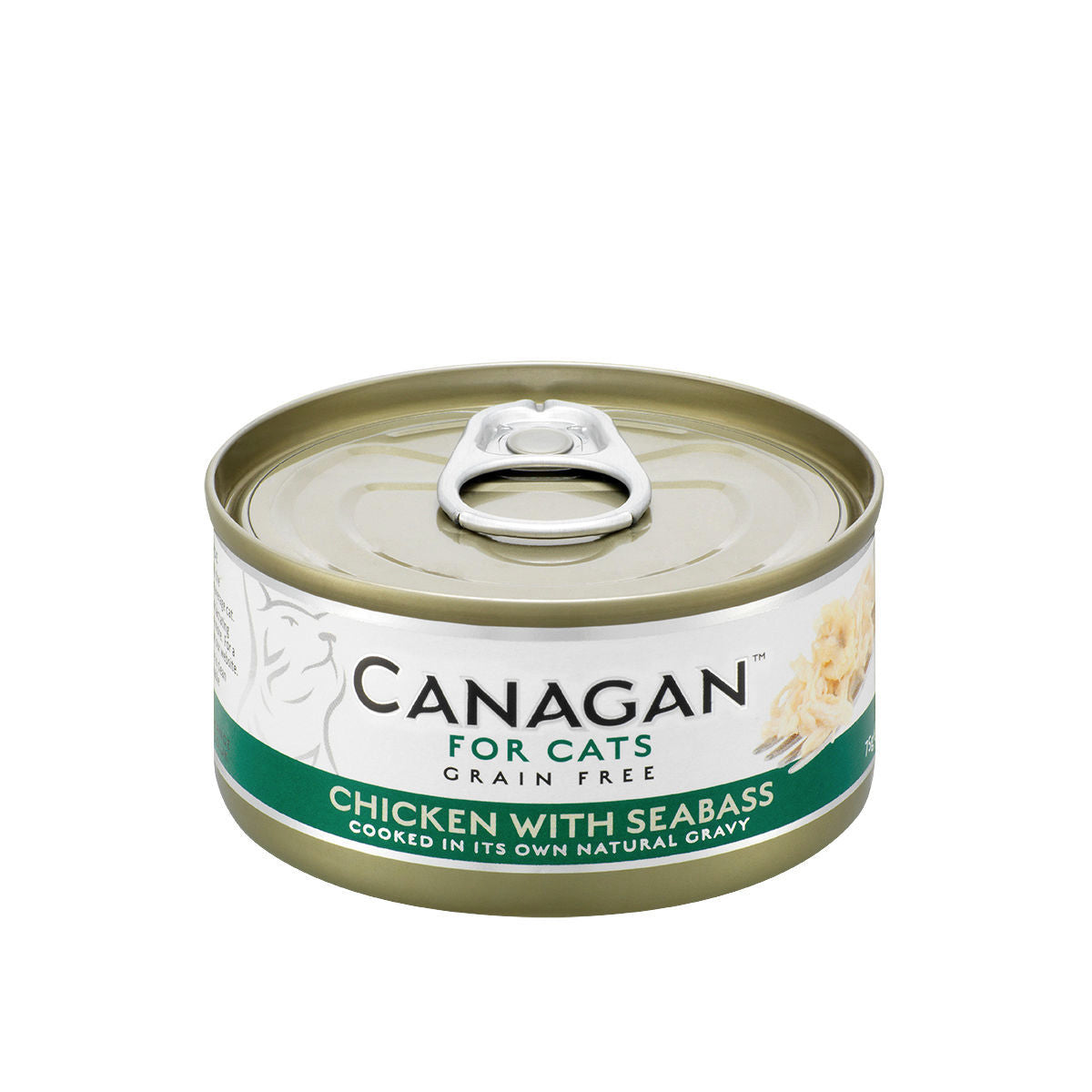 Canagan Cat - Chicken With Seabass Cans 12x75g