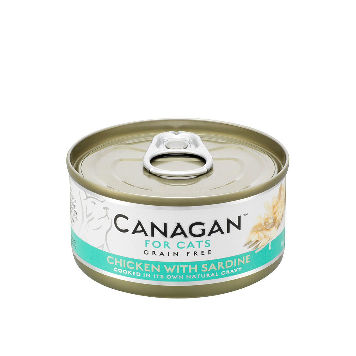 Canagan Cat - Chicken With Sardine Cans 12x75g