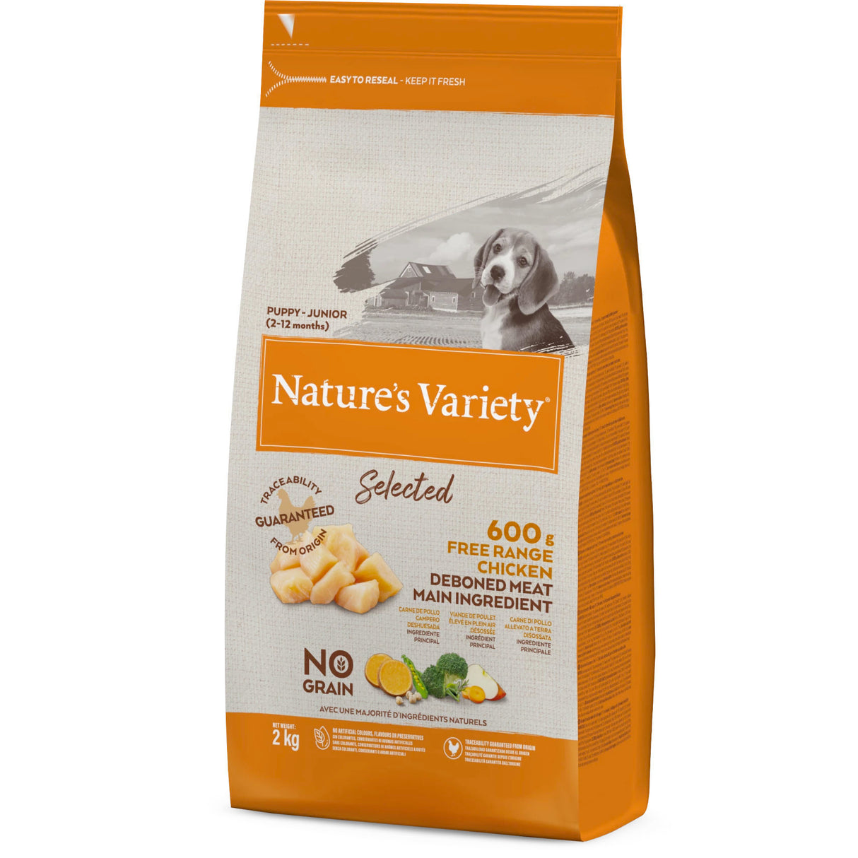 Natures Variety Dog - Selected Dry Puppy Junior Chicken 2kg