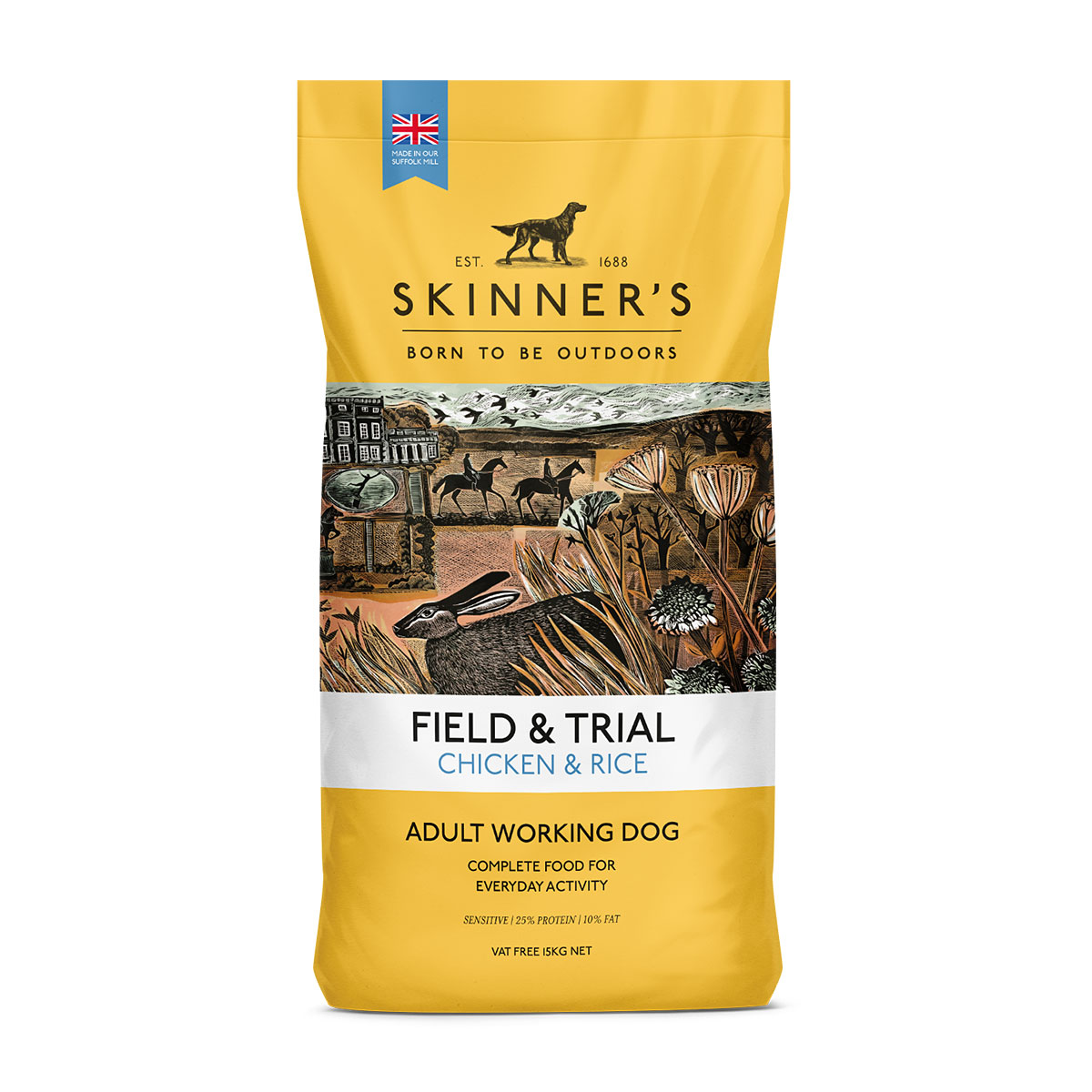 Skinners Dog - Field & Trial Sensitive Chicken & Rice 15kg