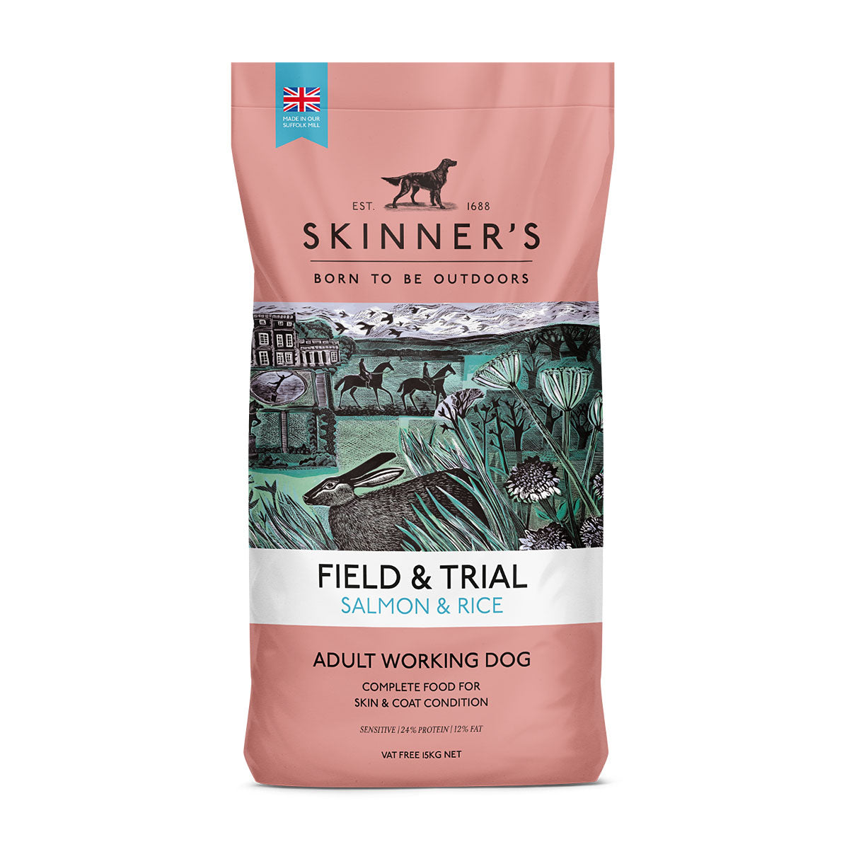 Skinners Dog - Field & Trial Salmon & Rice 15kg