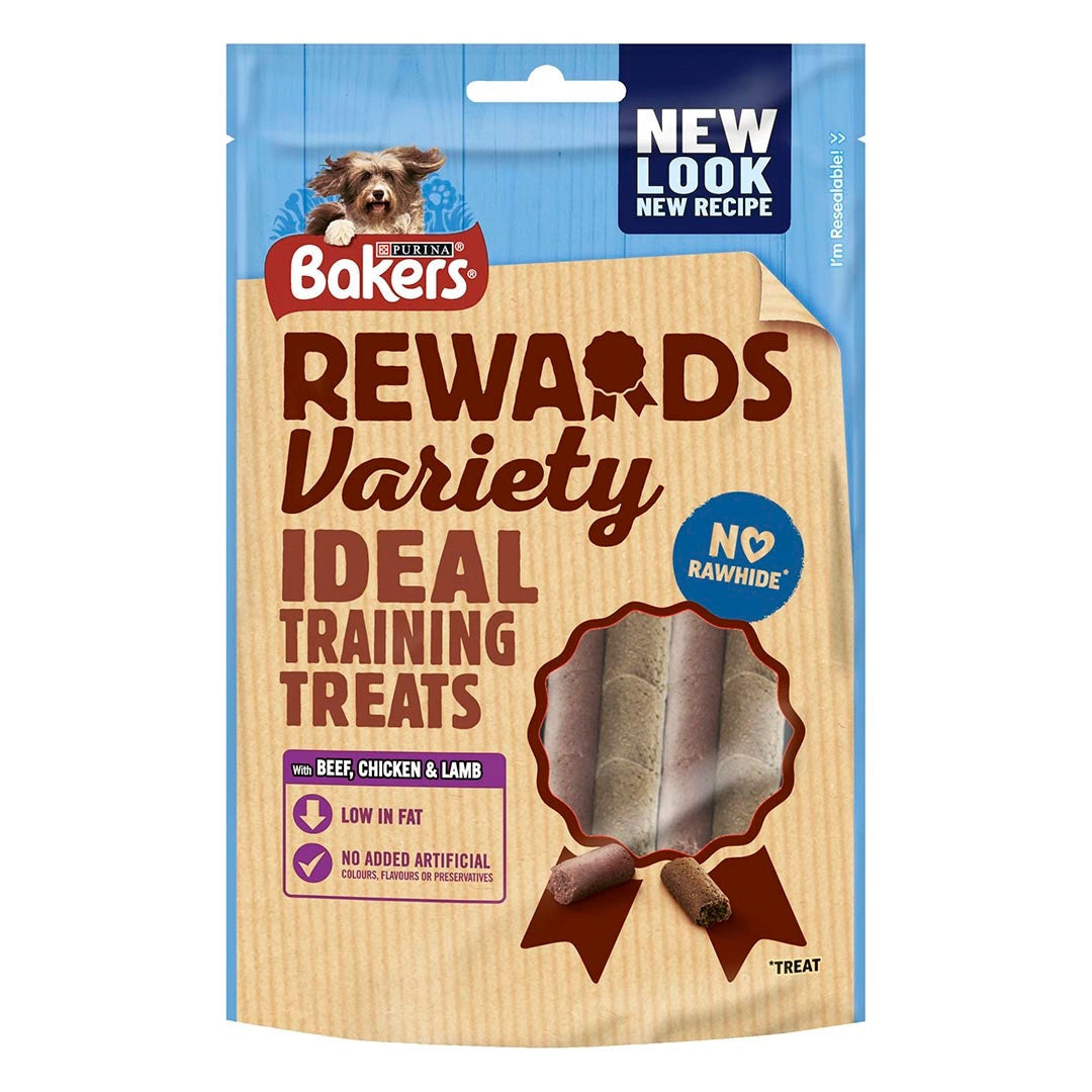 Bakers Rewards Variety Dog Treats 100g