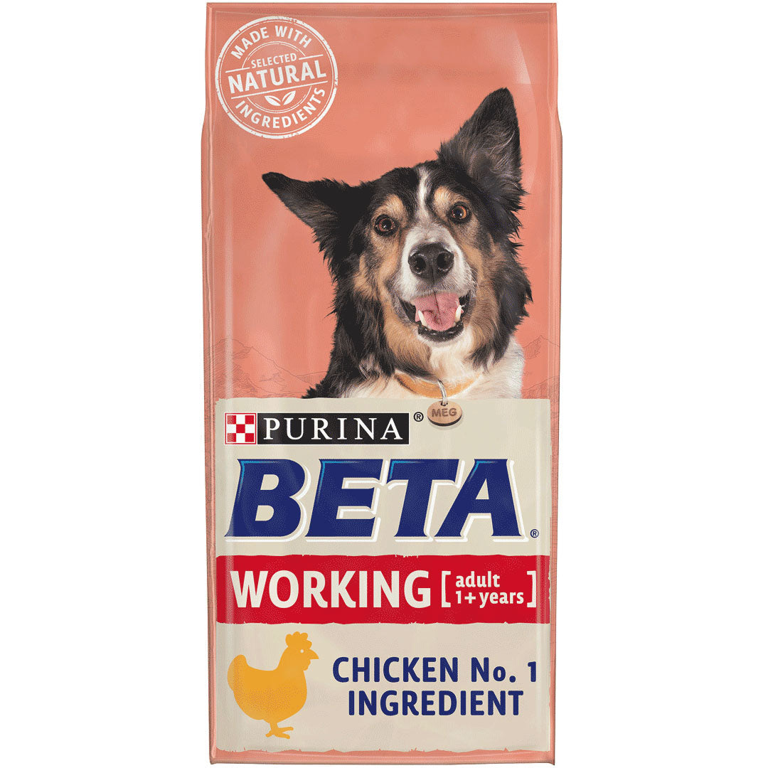 Purina BETA Dog - Adult Working Chicken 14kg