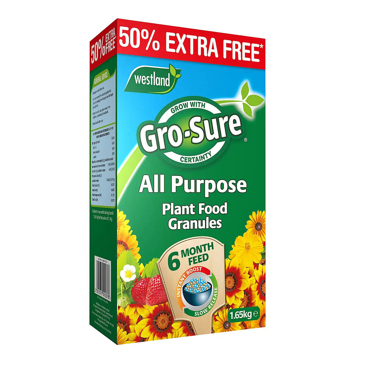 Westland Gro-Sure All Purpose 6 Month Feed 1.65kg