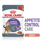 Royal Canin Cat - Pouch Box Appetite Control In Gravy 12x85g