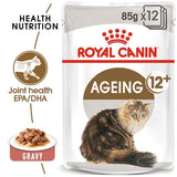 Royal Canin Cat - Pouch Box Ageing 12+ Gravy 12x85g