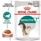 Royal Canin Cat - Pouch Box Instinctive 7+ In Gravy 12x85g