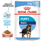 Royal Canin Dog - Pouch Box Maxi Puppy 10x140g