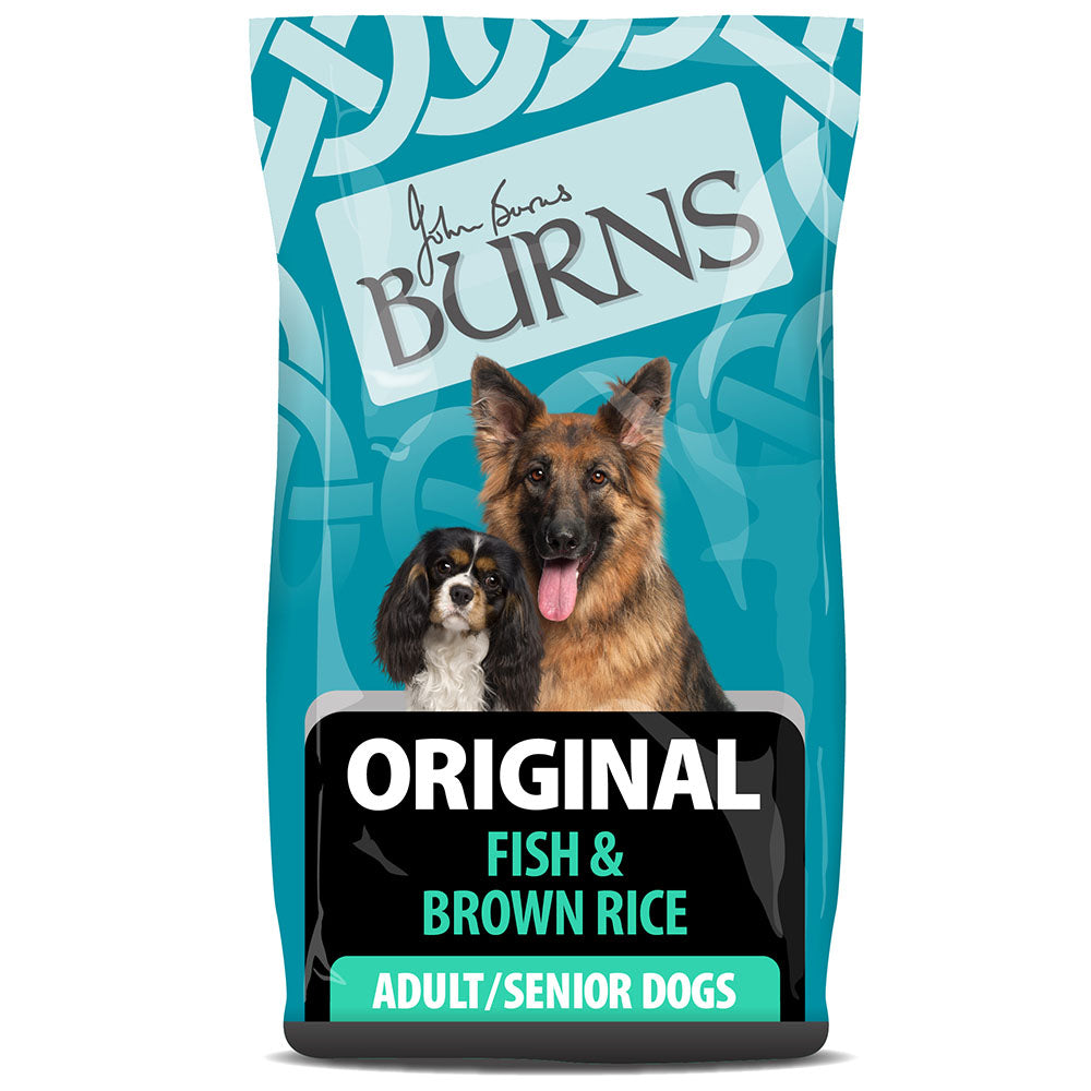 Burns Dog - Adult & Senior Original Fish & Brown Rice 2kg