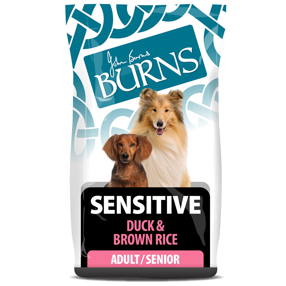 Burns Dog - Adult & Senior Sensitive Duck & Brown Rice 12kg