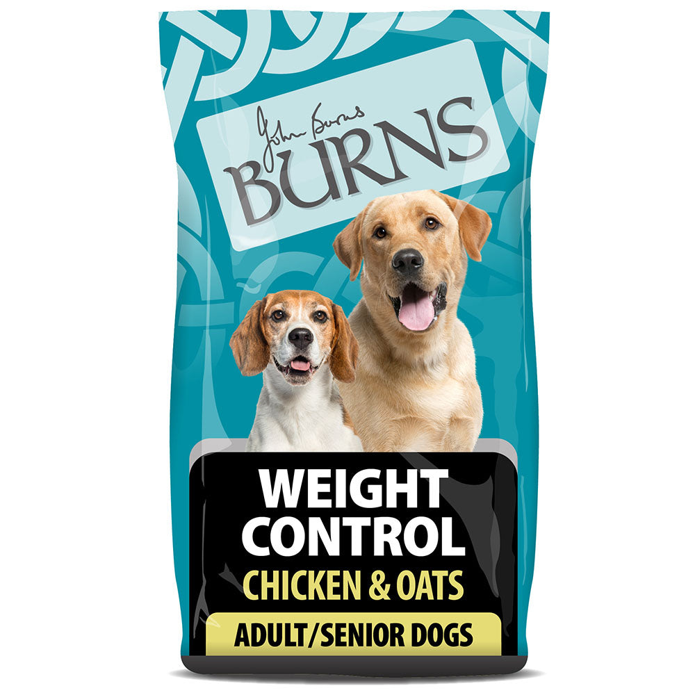 Burns Dog - Adult & Senior Weight Control Chicken & Oats 12kg