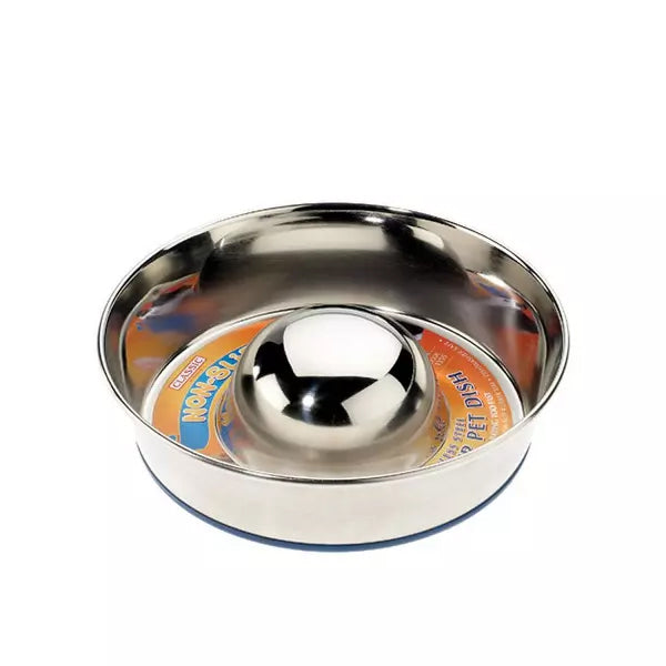 Classic Slow Go Stainless Steel Dish Large