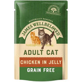 James Wellbeloved Cat - Grain Free Adult Chicken Pouches 12x85g