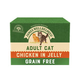 James Wellbeloved Cat - Grain Free Adult Chicken Pouches 12x85g