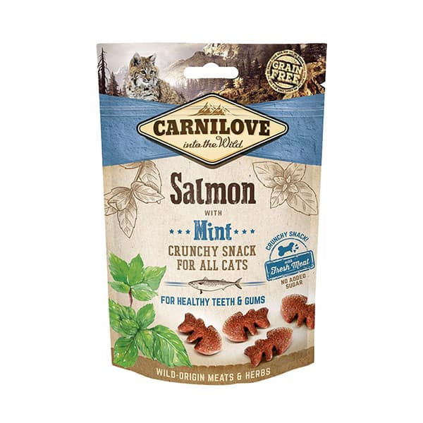 Carnilove Cat - Salmon With Mint Cat Treats 50g