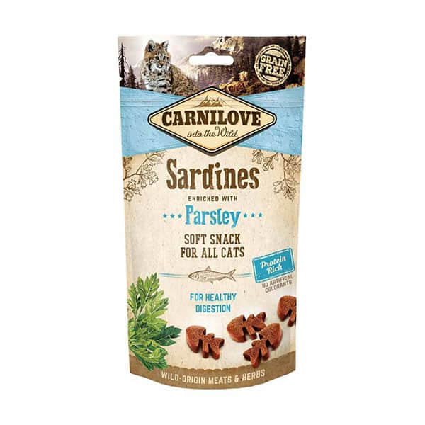 Carnilove Cat- Sardines With Parsley Cat Treats 50g