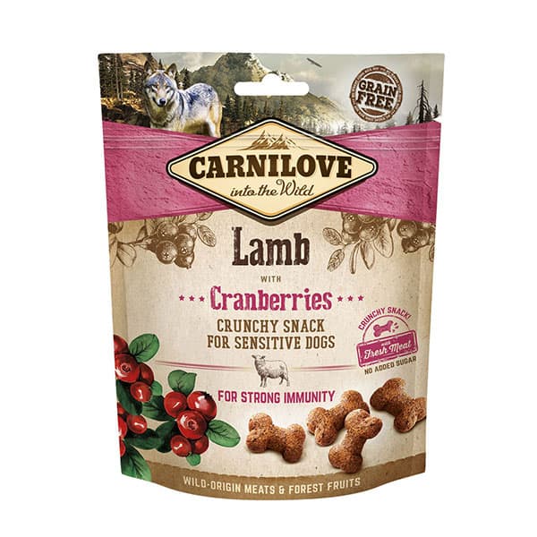 Carnilove Dog - Lamb With Cranberries Dog Treats 200g