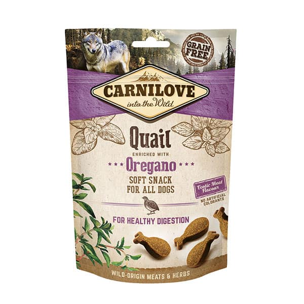 Carnilove Dog - Quail With Oregano Dog Treats 200g