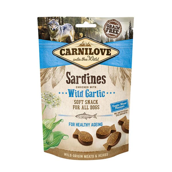 Carnilove Dog - Sardines With Wild Garlic Dog Treats 200g