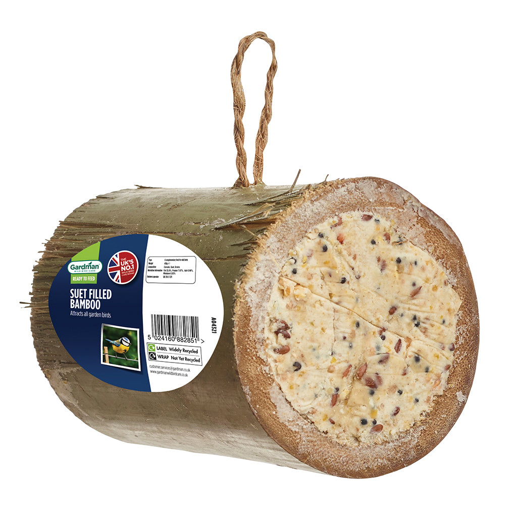 Gardman Suet Filled Bamboo