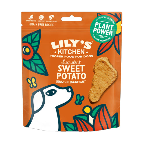 Lily's Kitchen Dog Succulent Sweet Potato Jerky Treat 70g