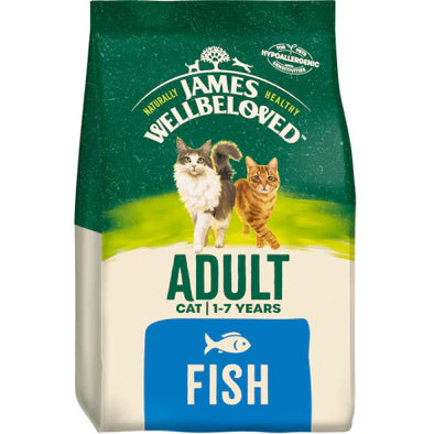 James Wellbeloved Cat - Adult Fish 10kg