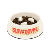 Great & Small Slow Down Melamine Pet Dish 17.5cm