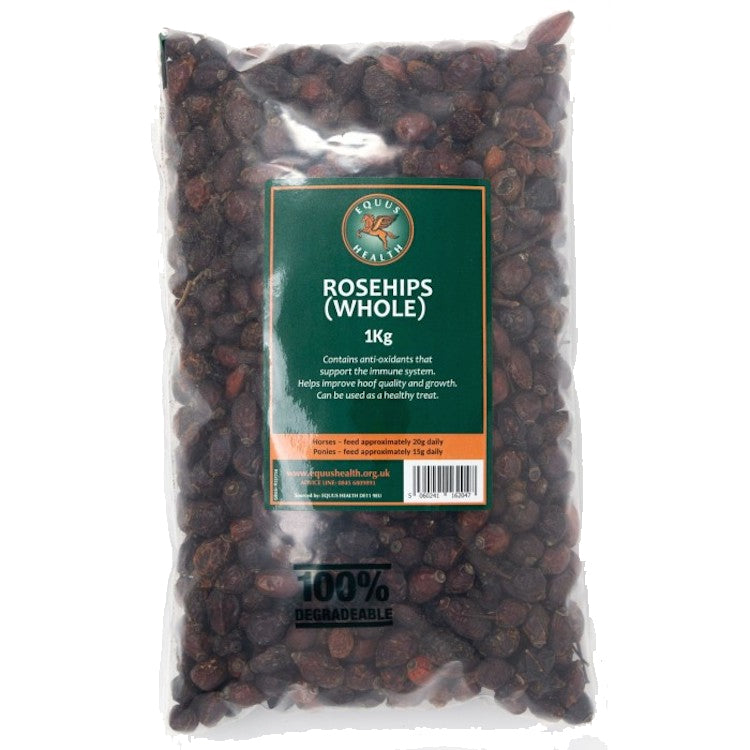 Equus Health Rosehips (Whole) 1kg