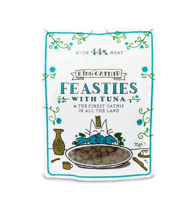 King Catnip Tuna Feasties Cat Treat 70g