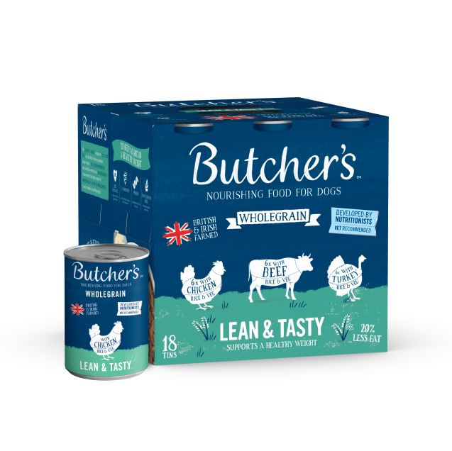 Butchers Tins Wholegrain Lean & Tasty 18x390g