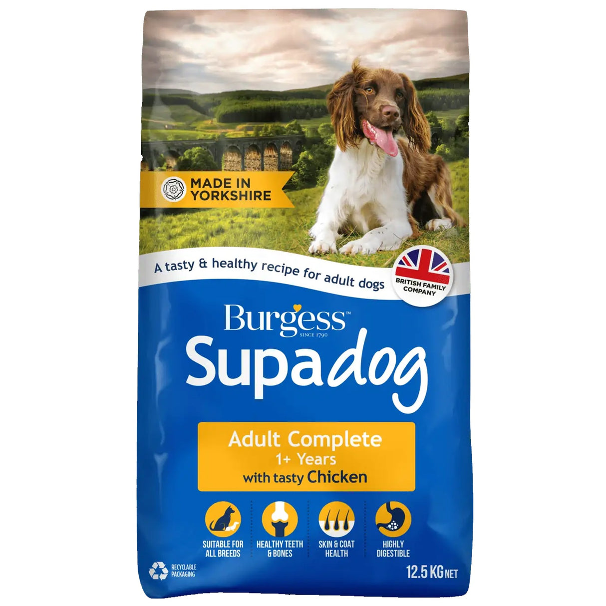 Burgess Dog - Supadog Adult Chicken 12.5kg